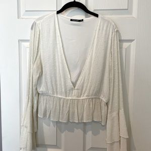 Deep V Nasty Gal Top